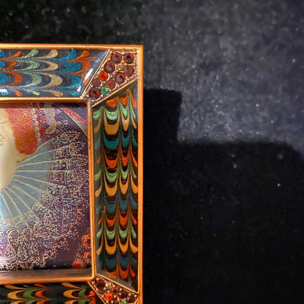 Jay Strongwater Artist/Designer Elegant Multicolor Decorative Frame PRICE DROP! - Picture 5 of 7
